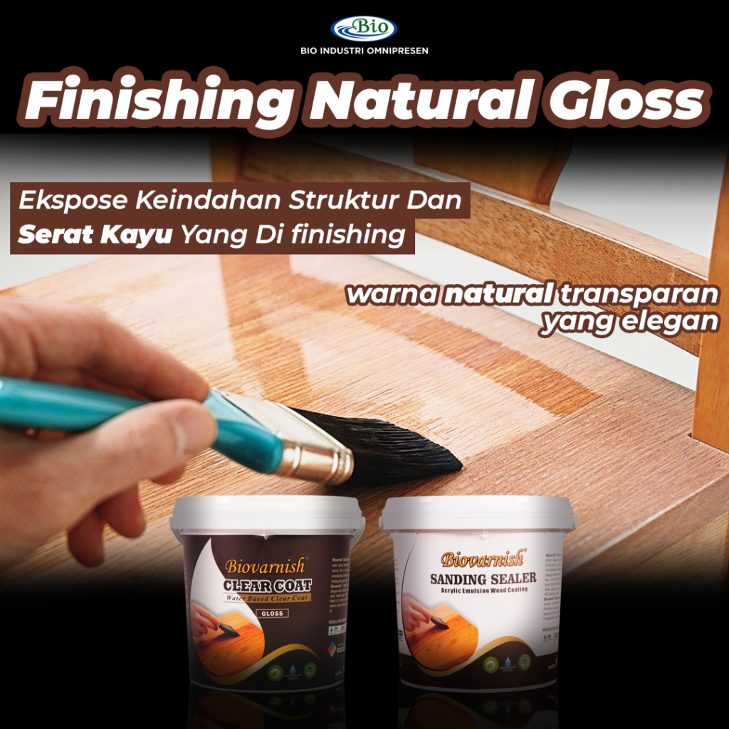 Cat Finishing Kayu Natural